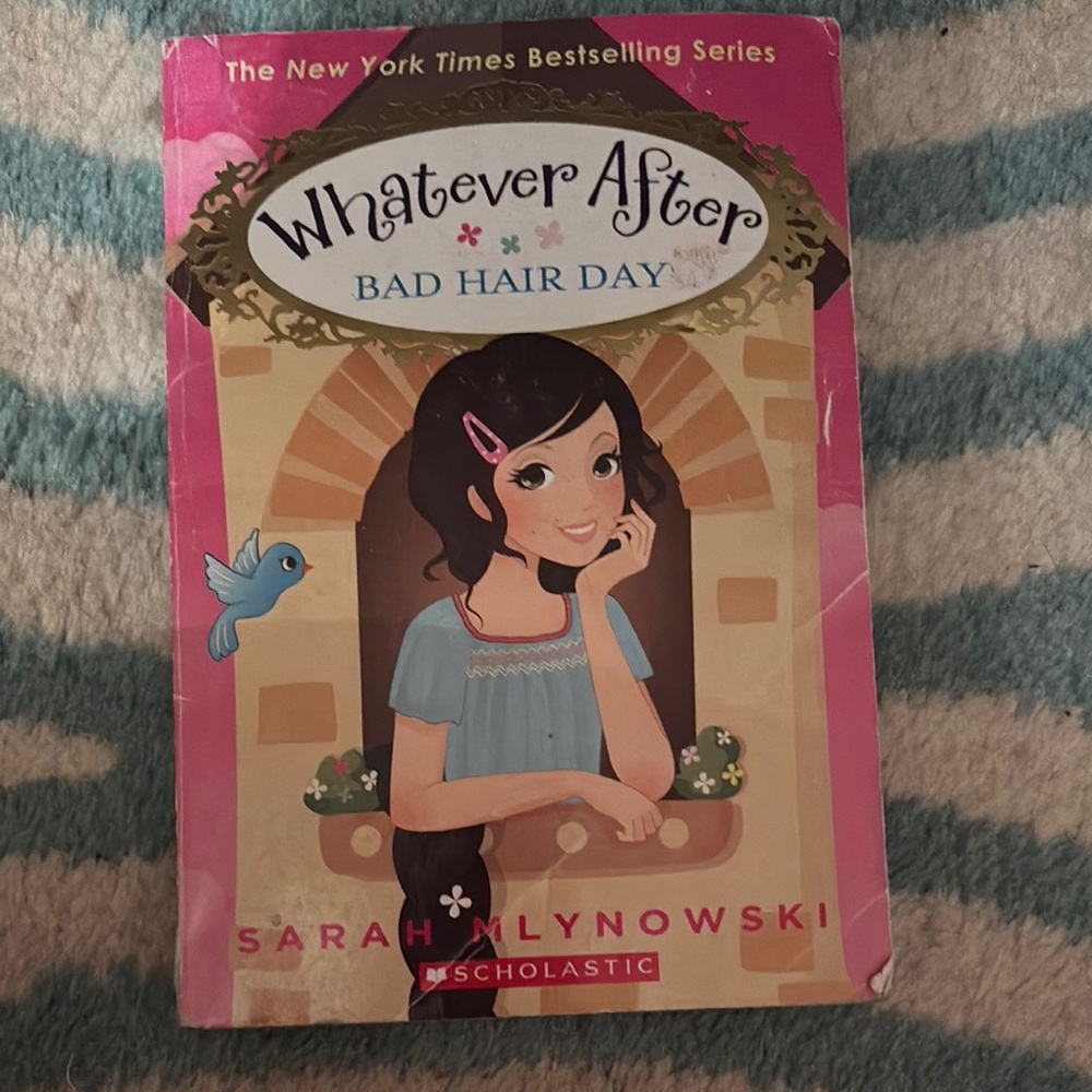 Scholastic Pink Hair Care Book